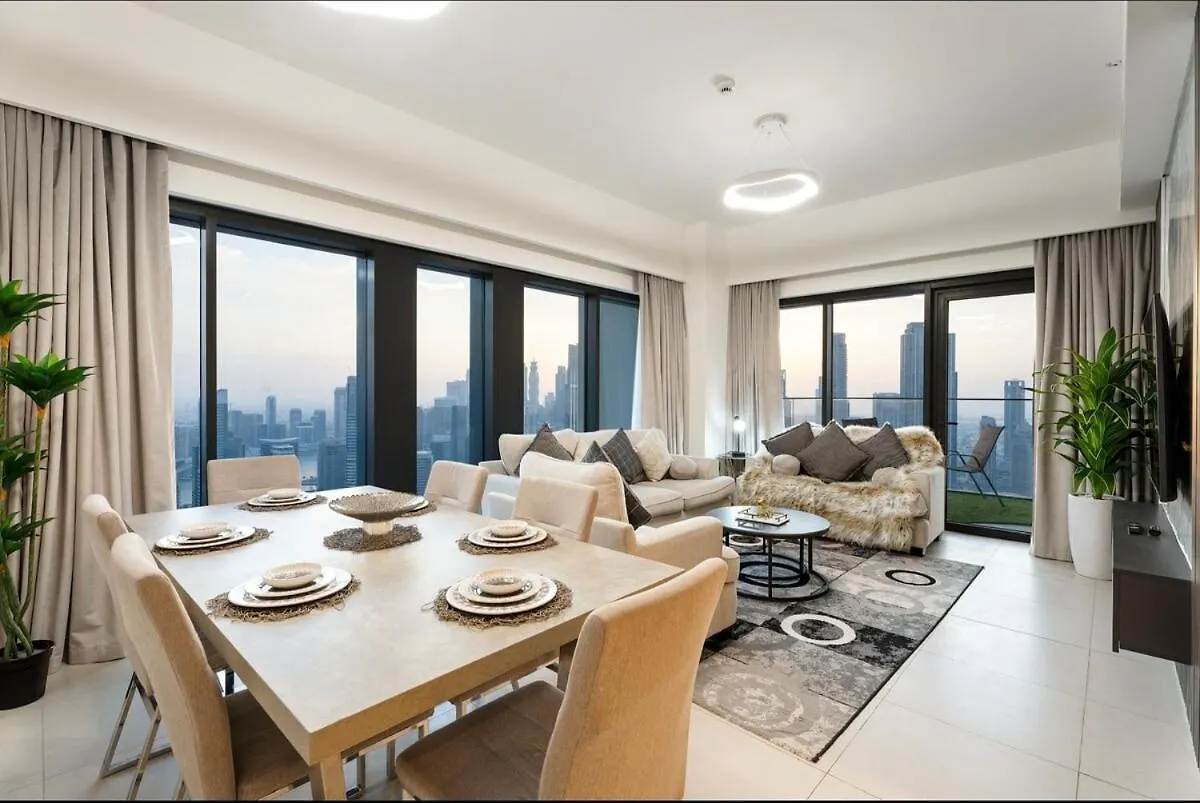 Apartment Stunning 3Br In Burj Royale Full Burj Khalifa And Fountain View Sky Series Dubai